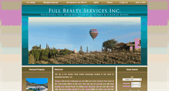 Desktop Screenshot of fullrealtyservices.com