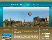 Tablet Screenshot of fullrealtyservices.com